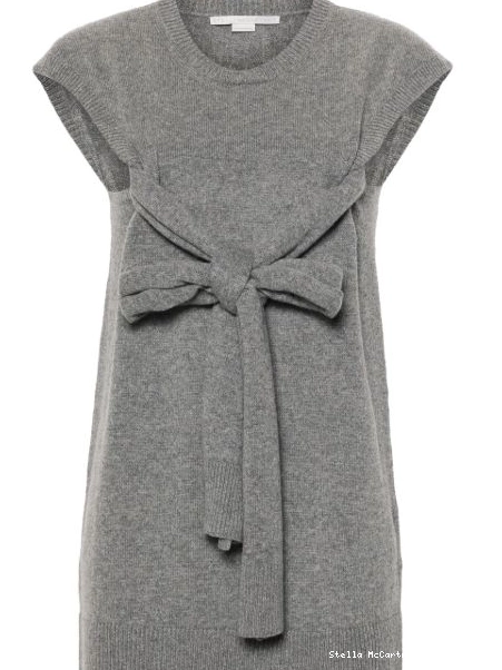 fisherman's-knit top Stella McCartney Women melange 0709